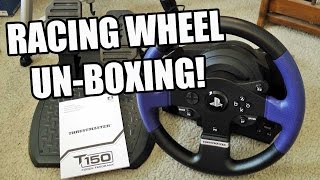 Thrustmaster T150 Racing Wheel UnBoxing [upl. by Stegman]