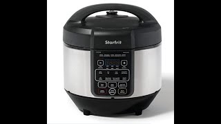 STARFRIT PRESSURE COOKER  STEAMING POTATOES [upl. by Finstad647]