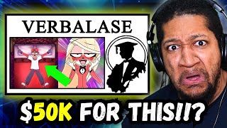 Youtuber quotVerbalasequot spent 50000 on a Hazbin Hotel Animation [upl. by Ansilme983]