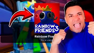 O AZUL BABÃO ANIMATRONIC VAI APARECER NO RAINBOW FRIENDS CAPITULO 3 NOVO MAPA SECRETO REVELADO [upl. by Otrebmuh]