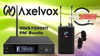 Как работает ушной мониторинг  Axelvox DWS7000HT PM Bundle [upl. by Zenger]