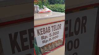 KEBAB TELOR 5 RB shortkuliner streetfood kuliner [upl. by Gabriell]