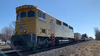 UP MOW Train Thru Fults Illinois 3224 [upl. by Wendelin]