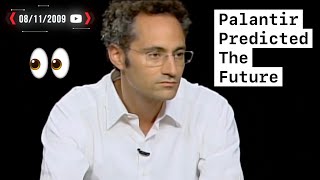 RARE Alex Karp Interview Palantir Philosophy Explained 2009 [upl. by Akaenahs]