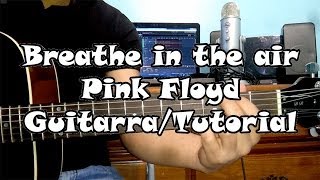 Como Tocar Breathe PINK FLOYD Guitarra Acustica Tutorial [upl. by Argela]