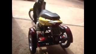 Triciclo com diferencial biz 125c freio a disco [upl. by Lila]