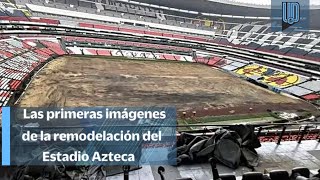 ⚽🏟️ Estadio Azteca Filtran primeras imágenes de la remodelación para el Mundial de 2026 ⚽🏟️ [upl. by Anel61]