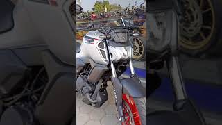 Yamaha Fzs V4 New 2024 Bs7 Model White Colour🤍🔥 ridersp fzsv4 shorts [upl. by Dorn]