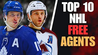 Ranking The Top 10 NHL FREE AGENTS 2025 Offseason [upl. by Netsew]