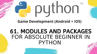 Modules and Packages in Python [upl. by Ellis373]