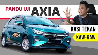 Perodua AXIA 2023 Corner Sedap Tapi Enjin Bising [upl. by Illa]