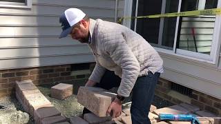 Hardscape Steps and Staircases How to Build Patio Steps Properly Richmond VA Patio Builder [upl. by Estell234]