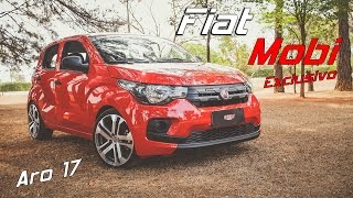 Fiat Mobi Exclusivo  Rodas da Toro  Aro 17  Suspensão Fixa  KcmFilmes [upl. by Maris964]