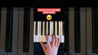 IMPRESS YOUR CRUSH Jazz Piano Tutorial 🥺💚 piano pianomadeeasy easypiano pianolesson [upl. by Brill283]