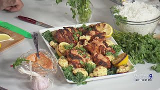 Lunchbreak TandooriInspired Chicken and Cauliflower Traybake [upl. by Nannarb552]