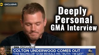 Colton Underwood Apologizes to Cassie Randolph in Deeply Personal GMA Interview [upl. by Yelrehs231]