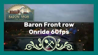 Baron 1898 Front Seat Onride ⚒️🎢 Efteling Onrides [upl. by Vinnie]