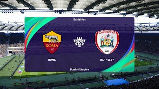 Roma vs Barnsley 06082024 Club Friendlies PES 2021 [upl. by Frida]