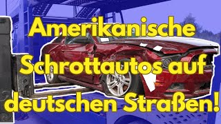 Gebrauchtwagen 😲💥 So läuft das Geschäft mit amerikanischen Schrottautos in Deutschland [upl. by Brewer]