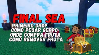 Como pegar Geppo Onde Remover Fruta Novo game de One Piece Final Sea em 2023 [upl. by Vanna]