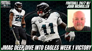 John McMullens FULL RECAP of Eagles Week 1 Victory Over Packers in Brazil [upl. by Rosenkrantz]