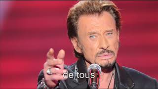 Johnny Hallyday  Regardemoi taimer Version cordes  Paroles yanjerdu26 [upl. by Berget]