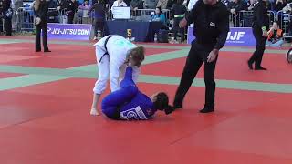 Astrid Scholin vs Lauriane Thurin  FINAL  IBJJF London Fall Open 2024  Black Adult Female  Light [upl. by Cohe104]