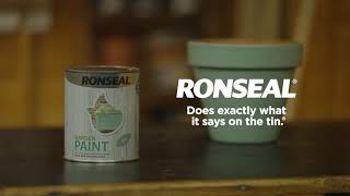 Using Our Garden Paint  DIY Tips from Ronseal [upl. by Miki768]