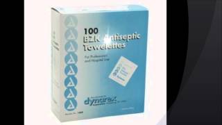 Antiseptic Towelettes Safety Equipment Cleansing Wipe 5105 [upl. by Jedthus]