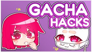 10 Unpopular Gacha Club Hacks 2✨ II Cute faces UwU mask summer dress gradient dress II [upl. by Guevara]