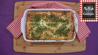 Kıymalı Lazanya Tarifi  Lasagna with Minced Meat Recipe [upl. by Prosper]