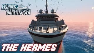 TRAWLING WITH THE HERMES  FISHING BARENTS SEA [upl. by Sexton]