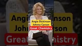 Angie Dickinson Johnny Carson GREAT CHEMISTRY comedy [upl. by Eskil]