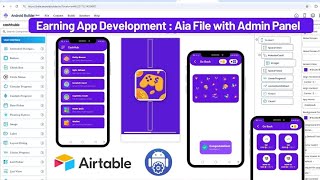 Create Your Earning App  Task Earning App Aia File KodularNiotronAndroid builder  admobunityads [upl. by Seadon]