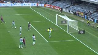 La Liga  Gol de Lobato 20 en el FC Barcelona B  Racing de Santander  25112012  J15 [upl. by Catlin]