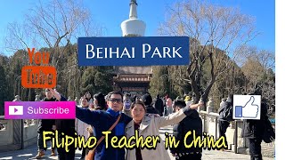 Beihai Park Beijing China  Filipino teacher in China [upl. by Agon]