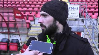 Andrea Dossena on Leyton Orients 30 home win over Oldham Athletic [upl. by Jacquelyn541]