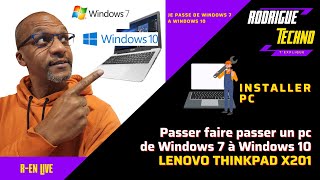 Comment faire passer un PC sous Windows 7 à Windows 10 en installant complètement Windows 10 [upl. by Narol737]