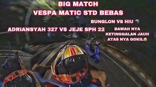 ON CAM  BAWAH NYA KETINGGALAN ATAS NYA GOKIL‼️  JEJE X BUNGLON VS ADRIANSYAH X HIU 🦈 🥶 [upl. by Enyawal160]