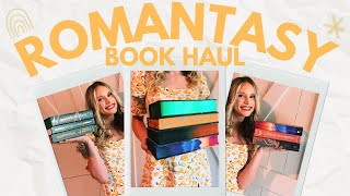 romantasy BOOK HAUL〡special edition books [upl. by Knutson]