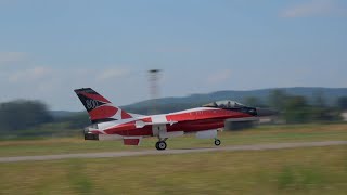 JPO Luxeuil 2021 Spotterday F16 Solo Display Danish Air Force [upl. by Yhtnomit]