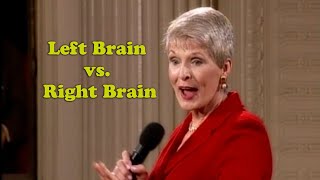 Jeanne Robertson  Left Brain vs Right Brain [upl. by Arrio]