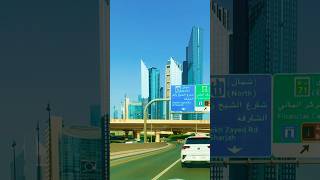 Dubai Beautiful City Sheikh Zayed Road Burj Khalifa burjkhalifahdubai travel sheikhzayedroad [upl. by Mojgan]