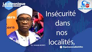 CHRONIQUE ARISTIDE MONO DU MARDI 05 DECEMBRE 2023  EQUINOXE TV [upl. by Erine411]