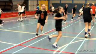 SKtv looptraining handbalschool 4 [upl. by Ludly]