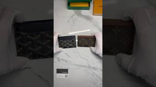 Goyard vs Louis Vuitton Card Holder goyard louisvuitton luxury fashion authentic [upl. by Sivrep]