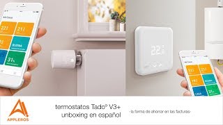 termostatos Tadoº V3 unboxing en español la forma de ahorrar en las facturas [upl. by Heng927]