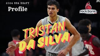 Tristan da Silva  2024 NBA Draft Profile [upl. by Presley]