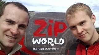 Zip World Velocity Snowdonia Europes longest and fastest zip line [upl. by Kei722]