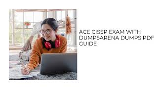 Easy Study Solution With Dumpsarena CISSP Exam Dumps PDF [upl. by Aivartal]